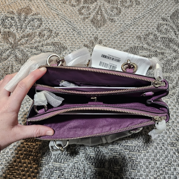 Never Been Used Coach Purple Women's Bag - Picture 12 of 17